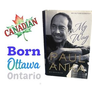👛 (ANY 4/$20) Autobiography, MY WAY by Paul Anka  with David Dalton
